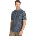 Big & Tall Van Heusen Untucked Regular-fit Button-down Shirt, Men's, Size: 3xl Tall, Blue