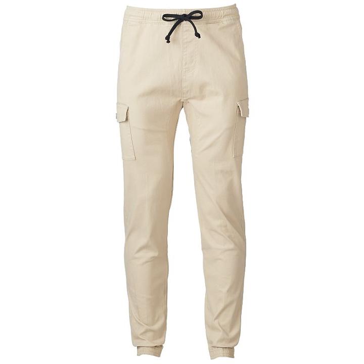 Men's Chor Stretch Twill Cargo Jogger Pants, Size: Medium, Red/coppr (rust/coppr)