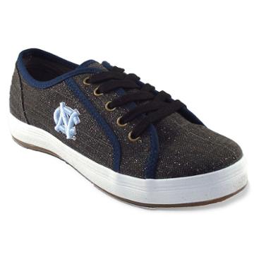 Women's Campus Cruzerz St. Croi North Carolina Tar Heels Sneakers, Size: 11, Grey