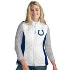 Women's Indianapolis Colts Tackle Me Quilted Vest, Size: Xl, White