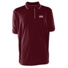 Men's Mississippi State Bulldogs Elite Desert Dry Xtra-lite Pique Polo, Size: Xxl, Red