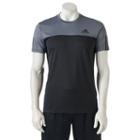 Men's Adidas Essential Tech Tee, Size: Large, Med Grey