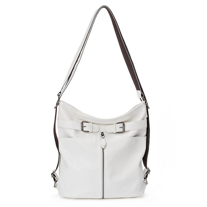 Mellow World Heather Convertible Hobo, Women's, White