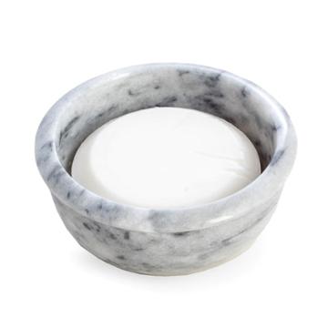 Bey-berk Sold Marble Shaving Bowl, Men's, Grey