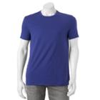 Men's Apt. 9 Solid Tee, Size: Medium, Dark Blue