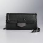 Simply Vera Vera Wang Signature Fold Over Crossbody Bag, Women's, Grey