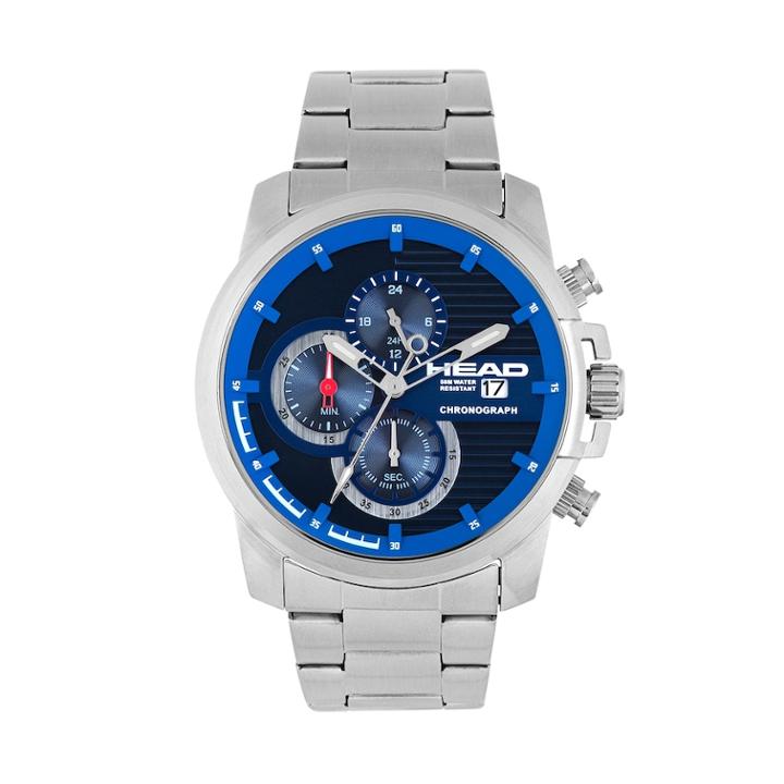 Head Men's Topspin Stainless Steel Chronograph Watch - He-003-03, Size: Large, Grey