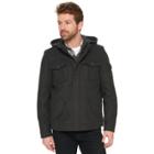 Men's Levi's&reg; Wool-blend Hooded Trucker Jacket, Size: Xl, Dark Grey
