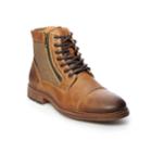 Sonoma Goods For Life&trade; Herring Men's Ankle Boots, Size: 9.5 Wide, Red/coppr (rust/coppr)