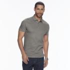 Men's Apt. 9&reg; Modern-fit Solid Polo, Size: Small, Dark Grey