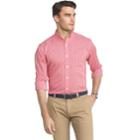 Men's Izod Advantage Sportflex Regular-fit Gingham-checked Stretch Button-down Shirt, Size: Xl, Light Red