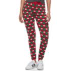 Juniors' It's Our Time Christmas Print Leggings, Teens, Size: Medium, Red Other