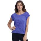 Women's Balance Collection Reagan Relaxed Short Sleeve Tee, Size: Xl, Dark Blue