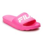 Fila&reg; Sleek Slide Women's Slide Sandals, Size: 6, Med Pink