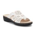 Croft & Barrow&reg; Poppins Women's Sandals, Size: Medium (9.5), White