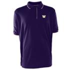 Men's Washington Huskies Elite Desert Dry Xtra-lite Pique Polo, Size: Xxl, Purple