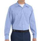 Big & Tall Red Kap Classic-fit Durastripe Striped Button-down Work Shirt, Men's, Size: 3xb, Multicolor