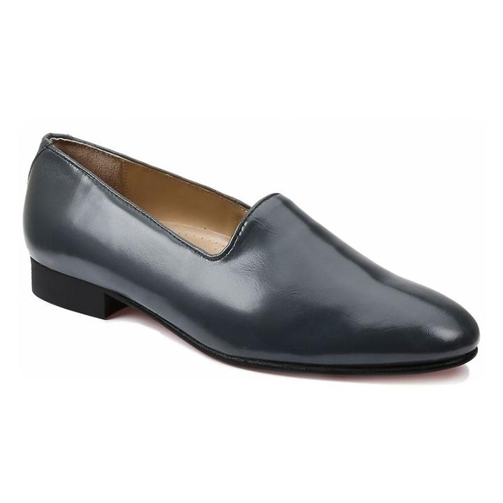 Giorgio Brutini Men's Slip-on Leather Dress Shoes, Size: 7.5 Wide, Blue Other