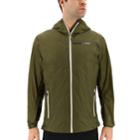 Men's Adidas Fastpack 2.5l Gore-tex Hooded Rain Jacket, Size: Small, Med Green