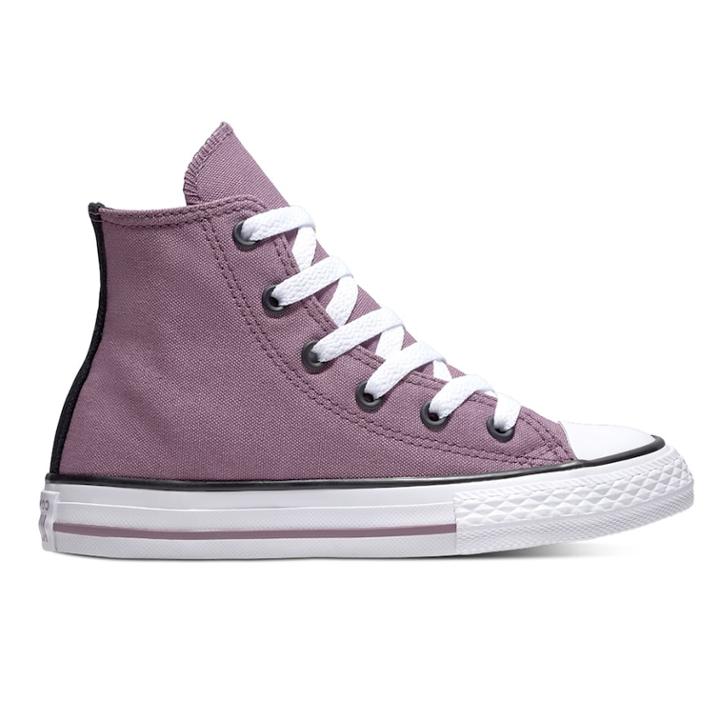 Kids' Converse Chuck Taylor All Star High Top Shoes, Girl's, Size: 2, Purple