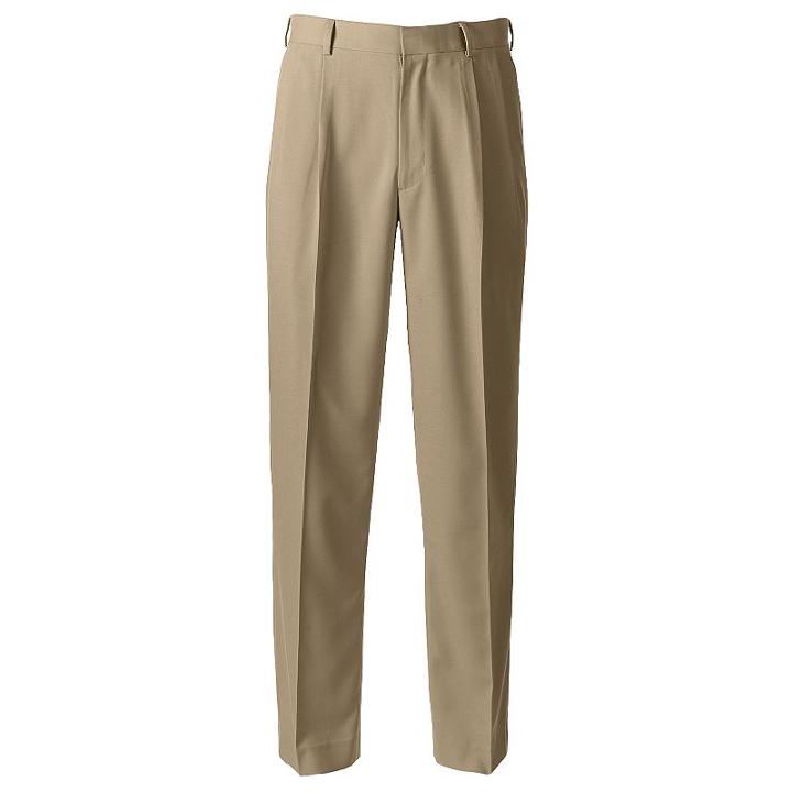 Big & Tall Grand Slam Ultimate Classic-fit Performance Stretch Pleated Golf Pants, Men's, Size: 46x34, Beige Oth