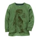 Boys 4-8 Carter's Dinosaur I'm Part T-rex Graphic Tee, Size: 5, Green