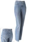 Petite Lee Classic Fit Straight-leg Jeans, Women's, Size: 14 Petite, Blue
