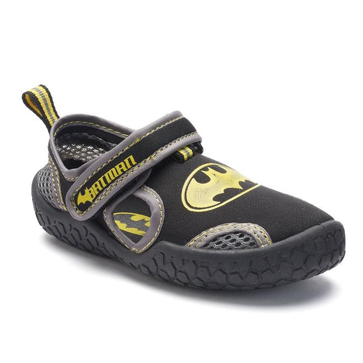 Dc Comics Batman Toddlers Boys' Water Shoes, Boy's, Size: 11, Black