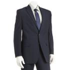 Men's Chaps Classic-fit Checked Blue Suit Jacket, Size: 40 - Regular