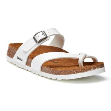Betula Mia Women's Footbed Sandals, Size: Medium (7), White