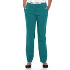 Women's Apt. 9&reg; Torie Straight-leg Dress Pants, Size: 14 Short, Turquoise/blue (turq/aqua)