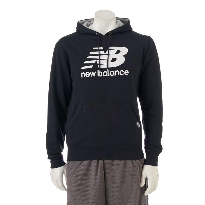 Men's New Balance Classic Hoodie, Size: Xl, Black