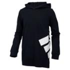 Boys 8-20 Adidas Wrap Around Hooded Tee, Size: Medium, Black