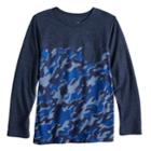 Boys 4-12 Jumping Beans&reg; Camouflaged Pocket Tee, Size: 4, Dark Blue