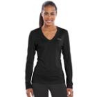 Women's Fila Sport&reg; Basic Workout Long Sleeve Tee, Size: Xl, Black