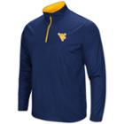 Men's Campus Heritage West Virginia Mountaineers Quarter-zip Windshirt, Size: Xxl, Blue Other