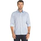 Men's Van Heusen Untucked Slim-fit Button-down Shirt, Size: Small, White Oth