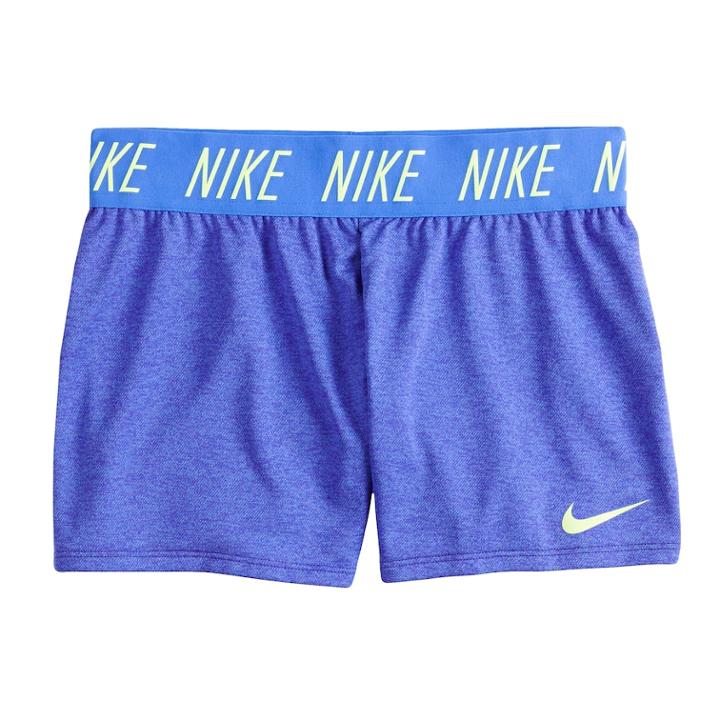 Girls 7-16 Nike Dri-fit Training Shorts, Size: Large, Blue
