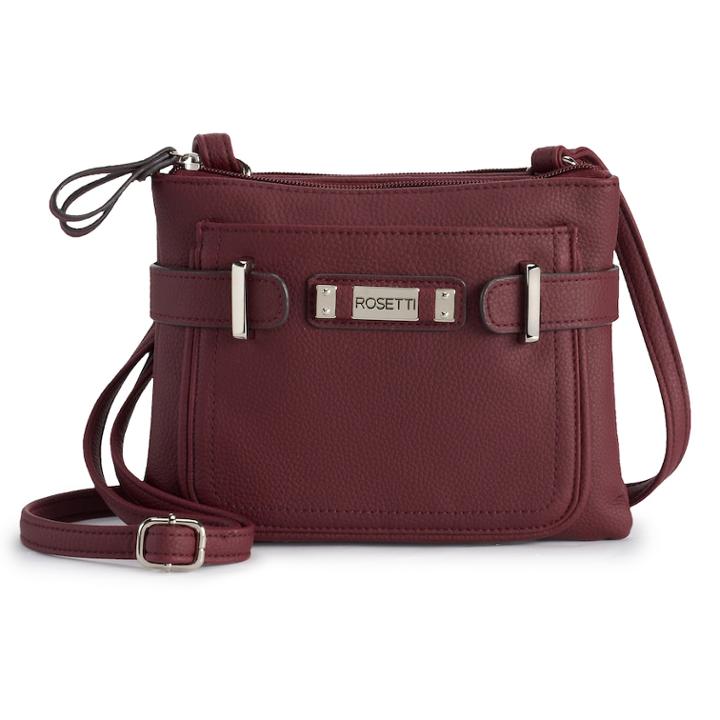 Rosetti Glory Mini Crossbody Bag, Women's, Dark Red