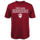 Boys 8-20 Indiana Hoosiers Fulcrum Performance Tee, Boy's, Size: M(10-12), Red