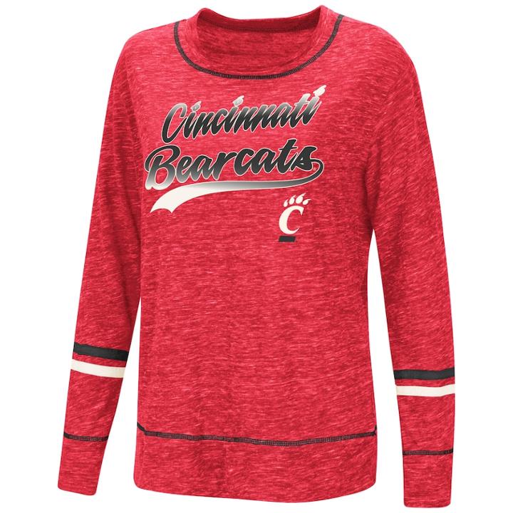 Women's Cincinnati Bearcats Giant Dreams Tee, Size: Xl, Dark Red