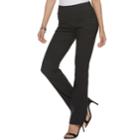 Women's Apt. 9&reg; Brynn Pull-on Bootcut Dress Pants, Size: 12, Black