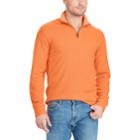 Big & Tall Chaps Classic-fit Quarter-zip Pullover Sweater, Men's, Size: 3xl Tall, Orange