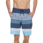 Big & Tall Sonoma Goods For Life&trade; Line Up Swim Trunks, Men's, Size: 4xb, Blue