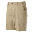 Men's Croft & Barrow&reg; True Comfort Classic-fit Stretch Flat Front Shorts, Size: 44, Med Beige