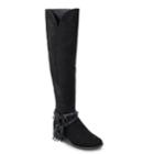 Olivia Miller Babylon Women's Over-the-knee Boots, Size: 9, Black