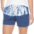 Sonoma Goods For Life, Women's &trade; Beach Fleece Shorts, Size: Medium, Dark Blue