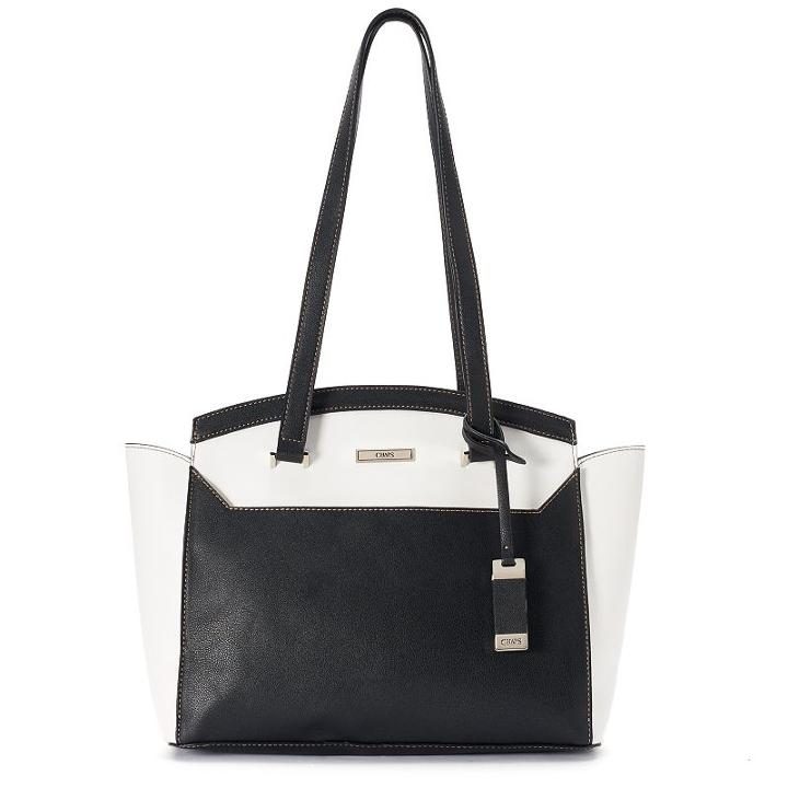 Chaps Jacey Tote, Women's, Black