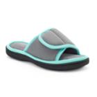 Women's Isotoner Selena Slide Slippers, Size: Small, Green