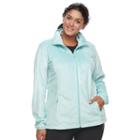 Plus Size Columbia Blustery Summit Fleece Jacket, Women's, Size: 1xl, Aqua Haze